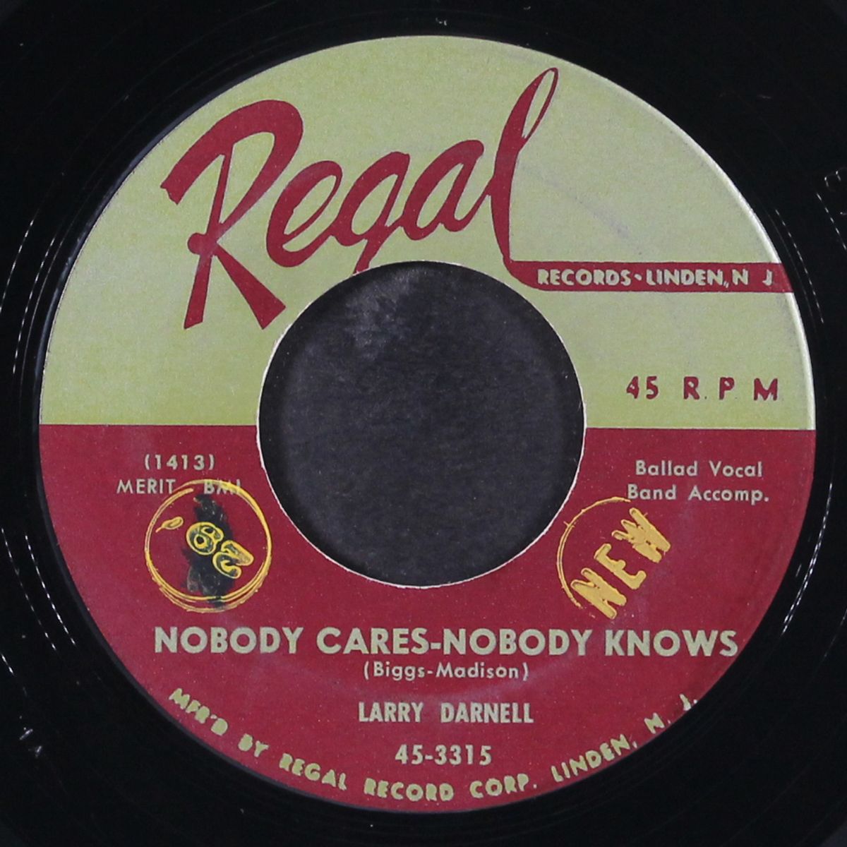 why did you say goodbye / nobody cares-nobody knows by LARRY DARNELL