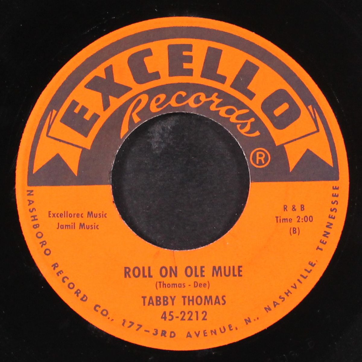 hoodo party / roll on ole mule by TABBY THOMAS
