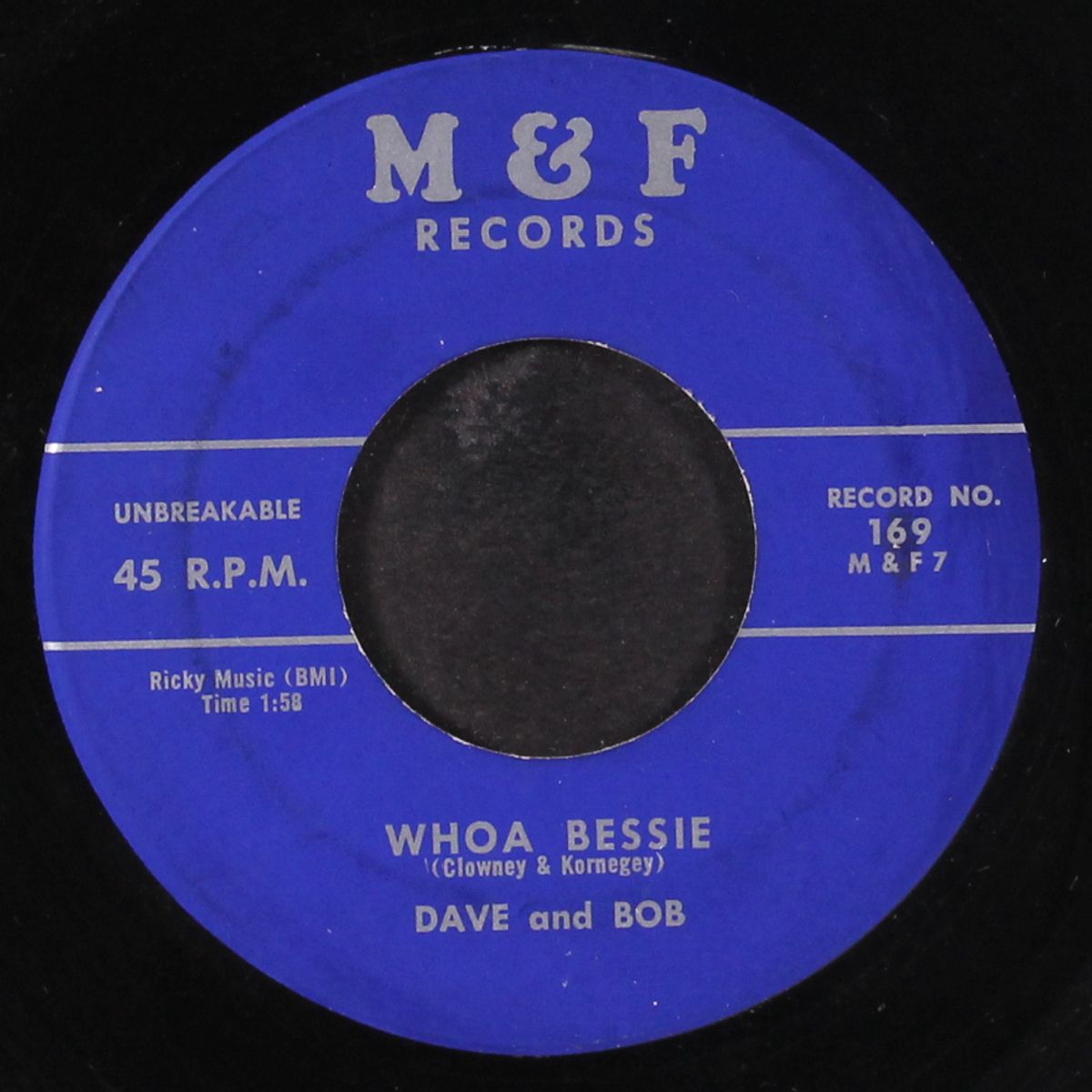 two old sparrows / whoa bessie by DAVE & BOB