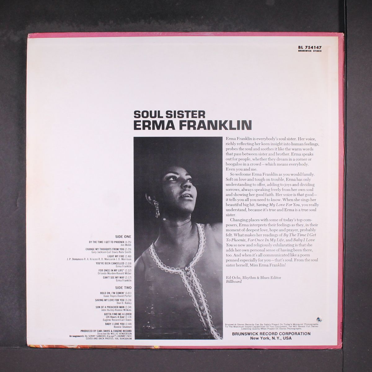 soul sister by ERMA FRANKLIN