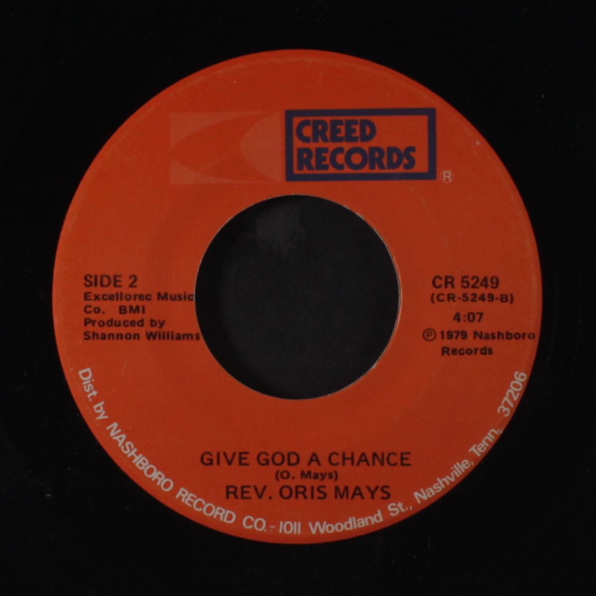 don't let the devil ride / give god a chance by REV. ORIS MAYS