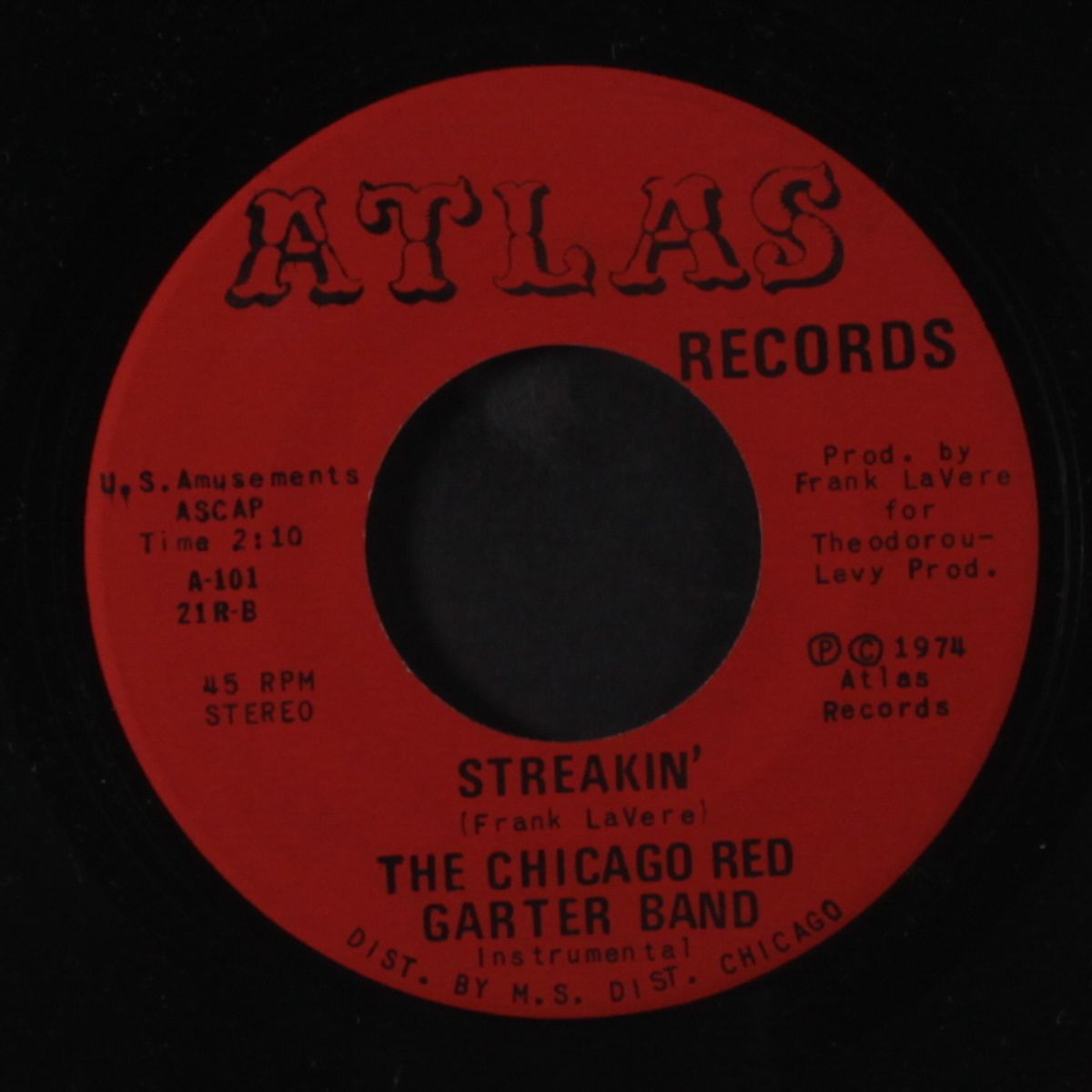 streakin' / same by CHICAGO RED GARTER BAND