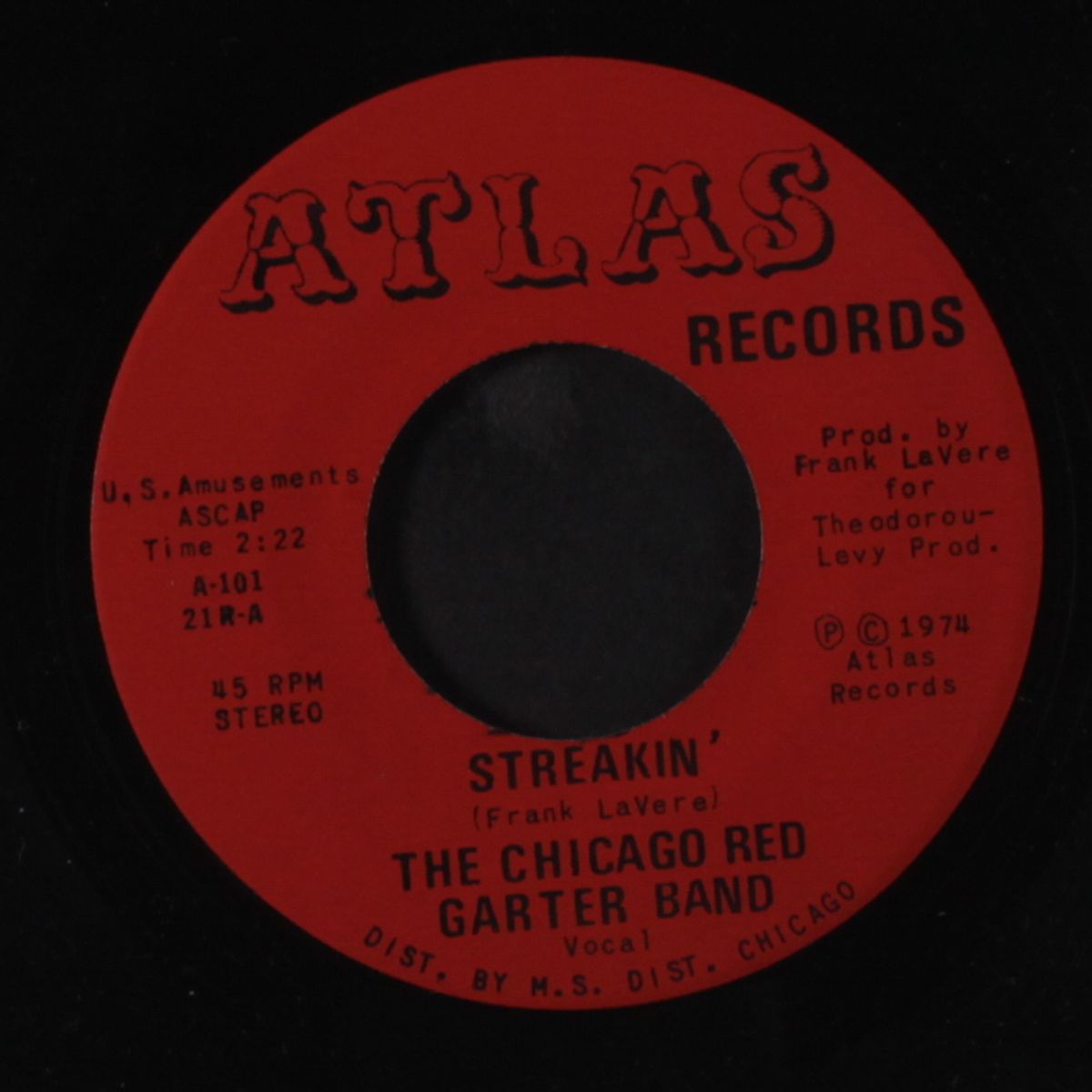 streakin' / same by CHICAGO RED GARTER BAND