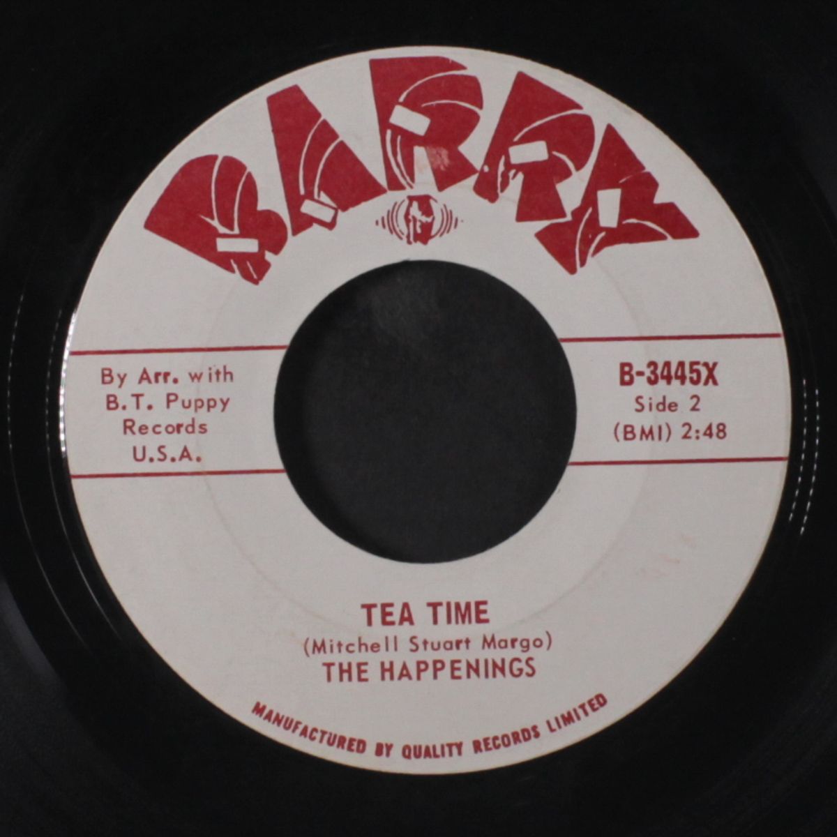 tea time / go away little girl by HAPPENINGS