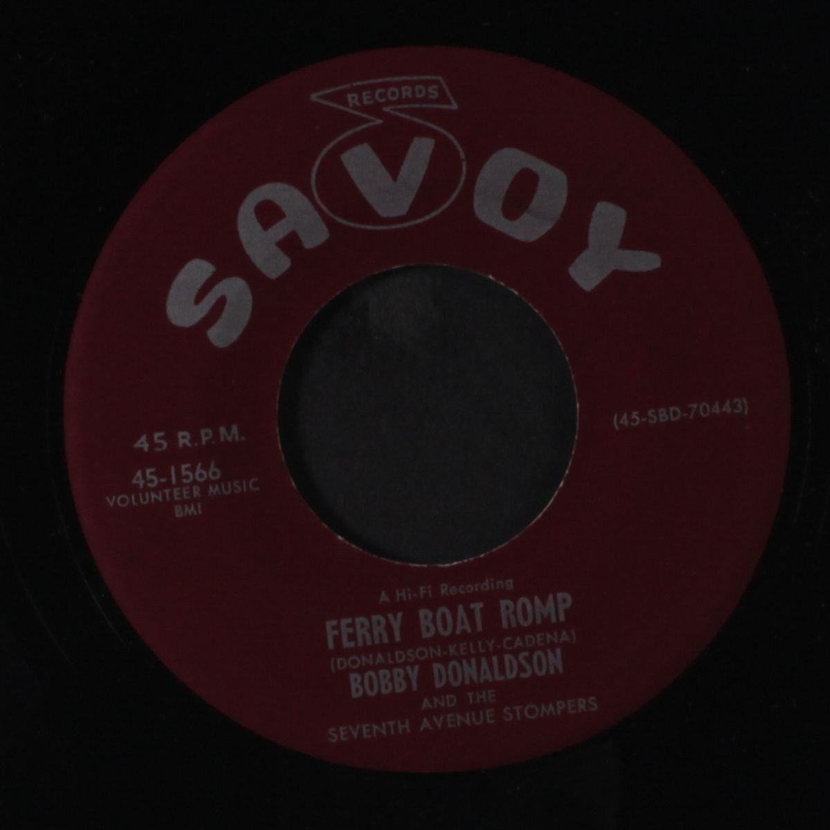bumpy / ferry boat romp by BOBBY DONALDSON