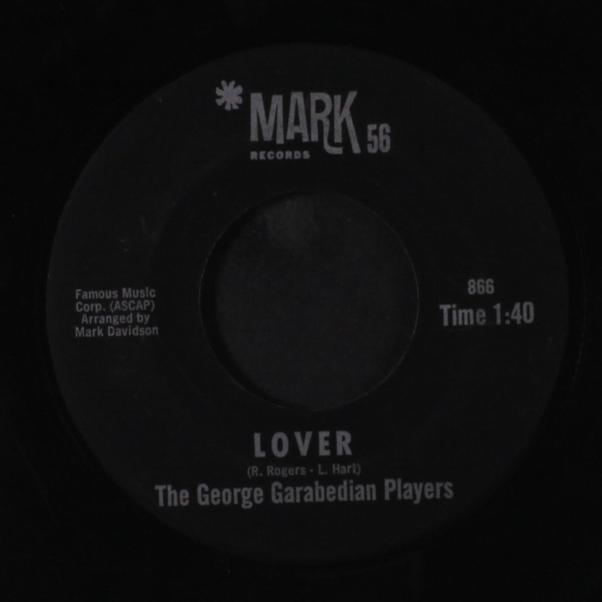 lover / artistry in rhythm by GEORGE GARABEDIAN
