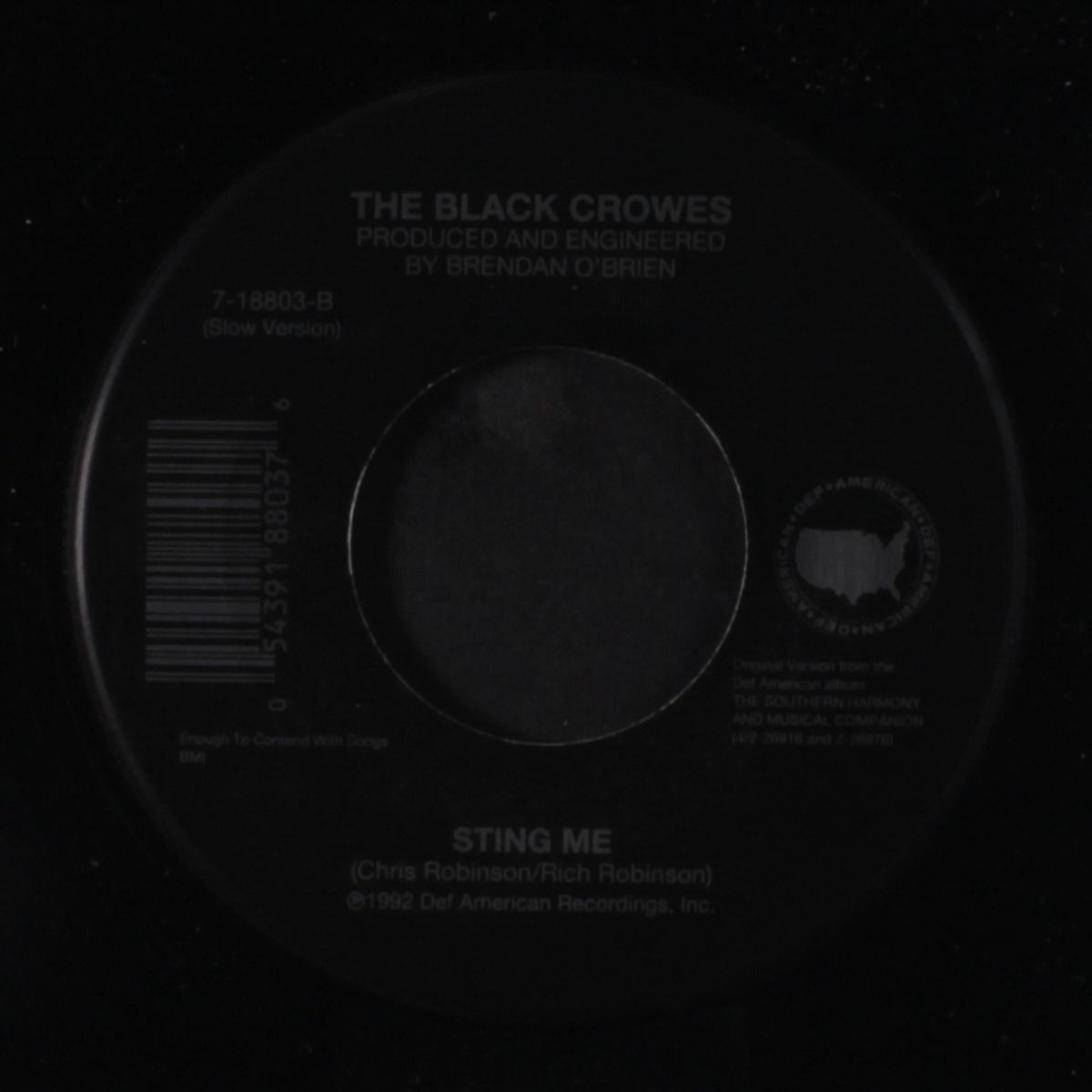 thorn in my side / sting me by BLACK CROWES