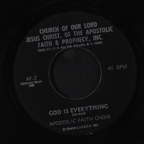 APOSTOLIC FAITH CHOIR