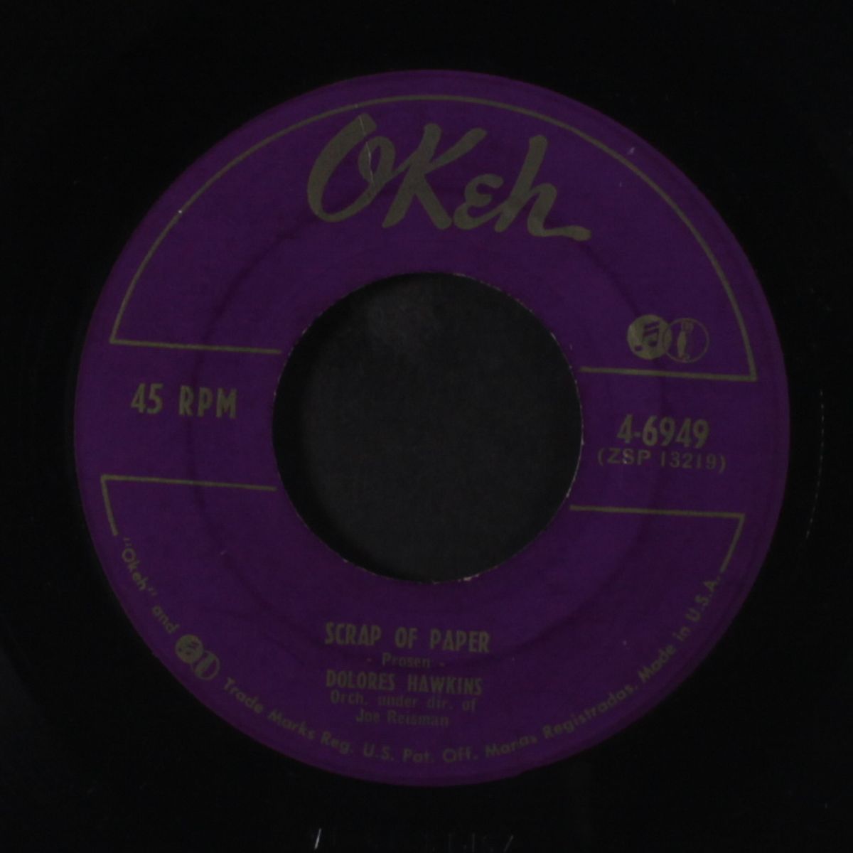 i've got a letter / scrap of paper by DOLORES HAWKINS