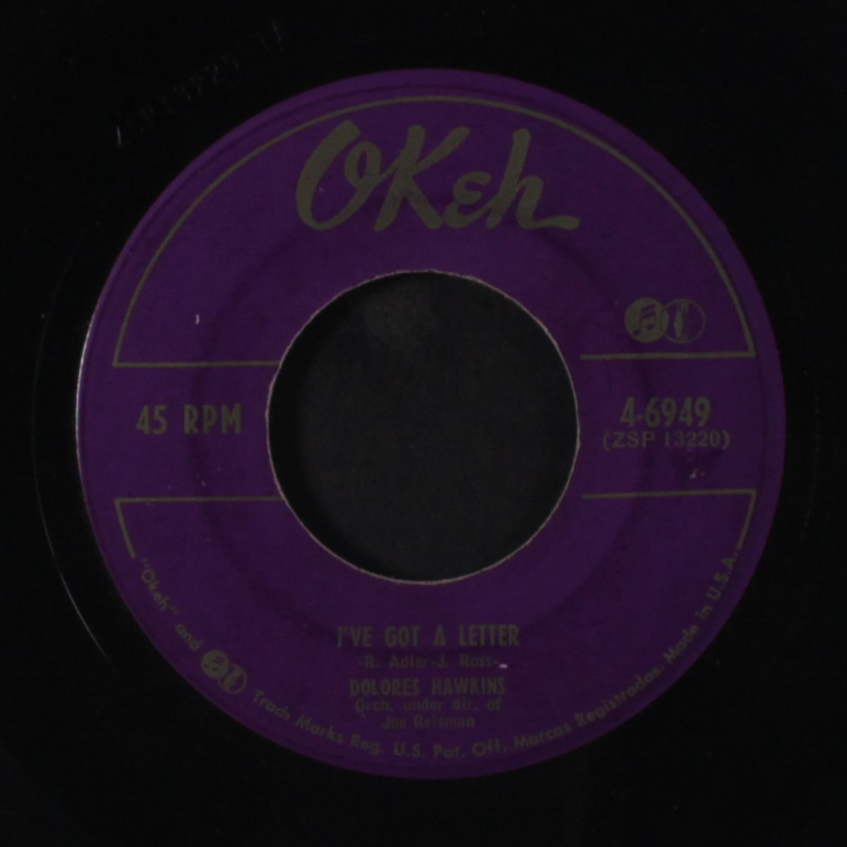 i've got a letter / scrap of paper by DOLORES HAWKINS