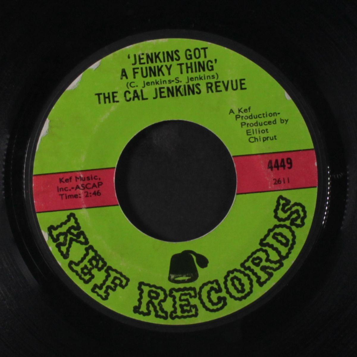 jenkins got a funky thing / the cutoff by CAL JENKINS REVUE