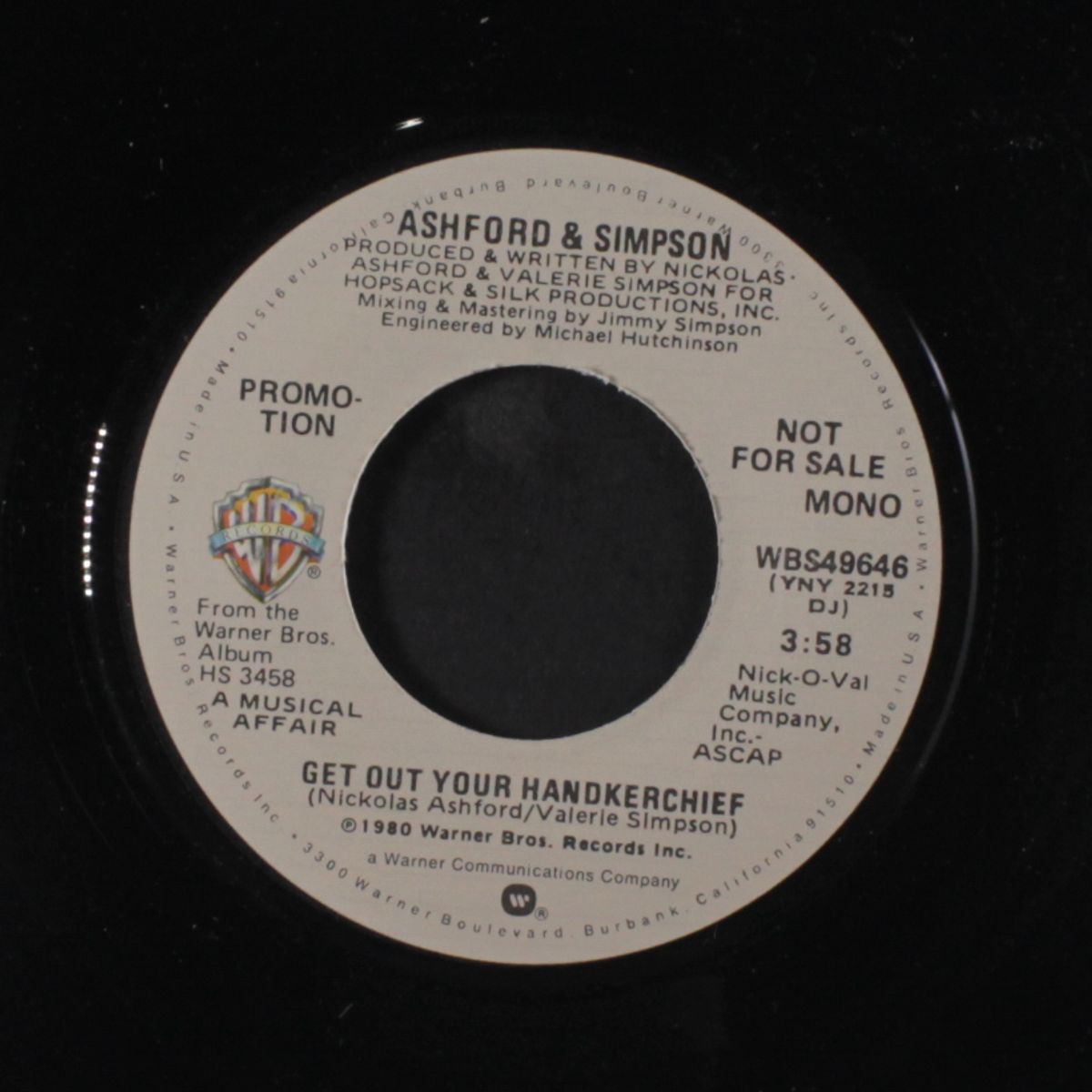 get out your handkerchief / mono by ASHFORD & SIMPSON