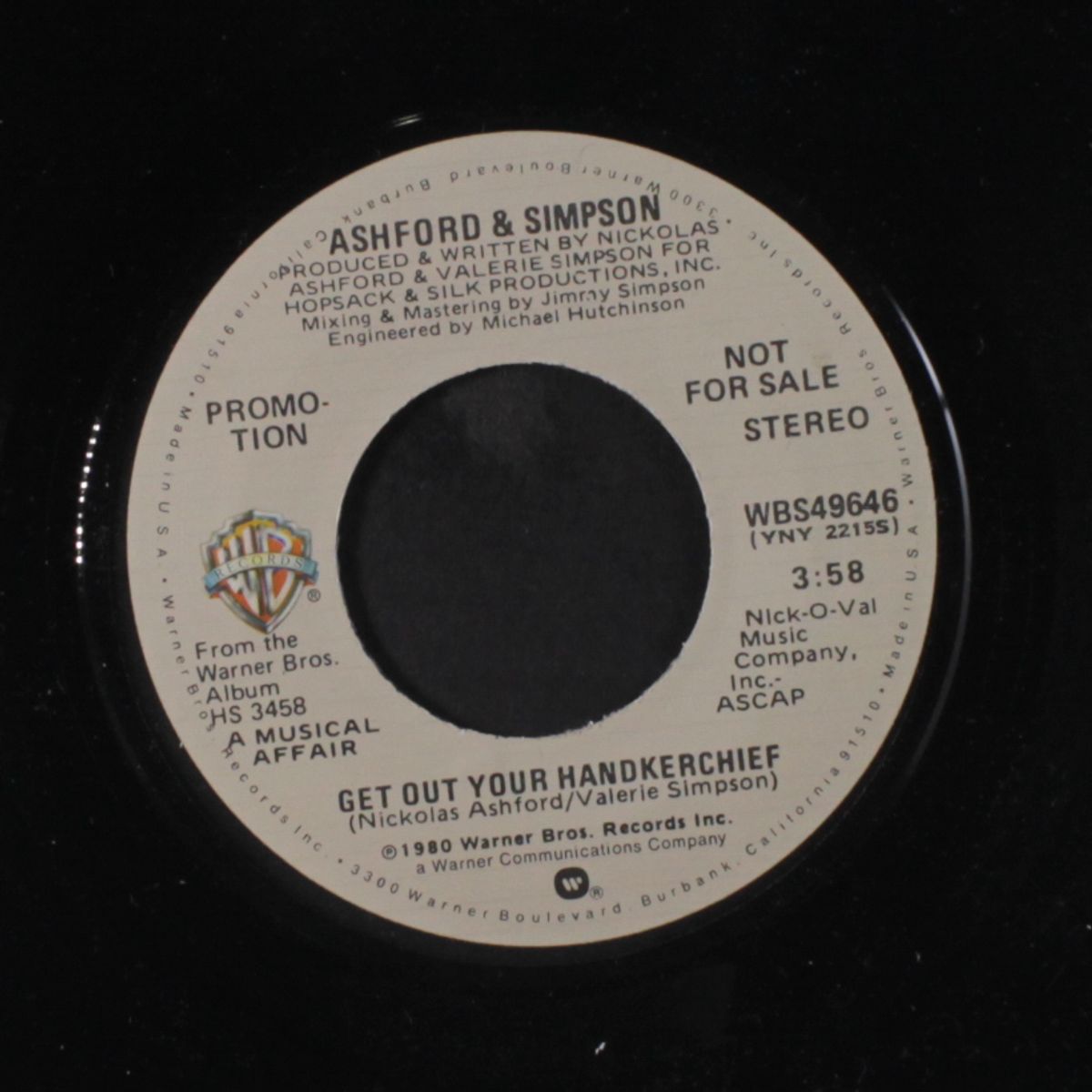 get out your handkerchief / mono by ASHFORD & SIMPSON