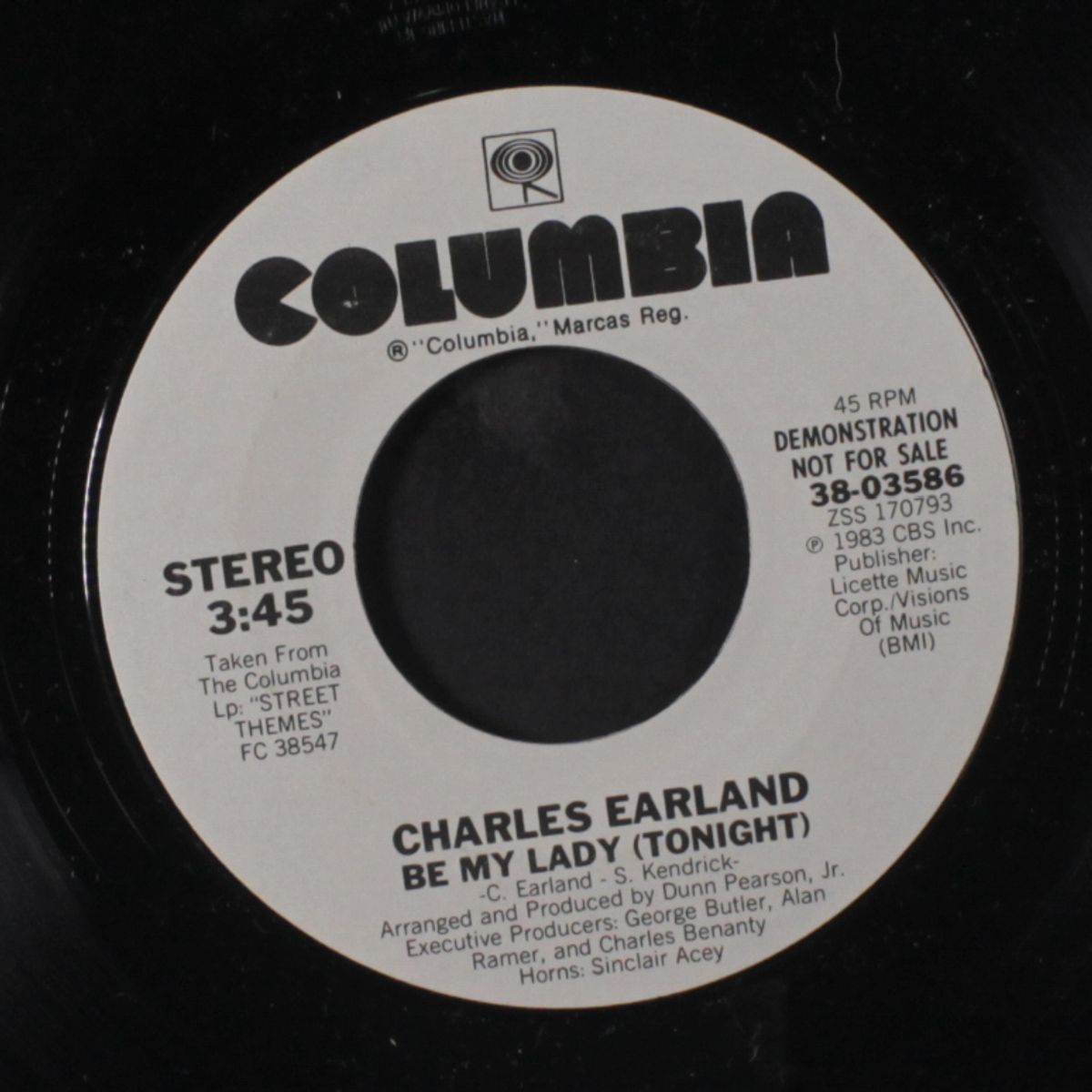 be my lady (tonight) / same by CHARLES EARLAND