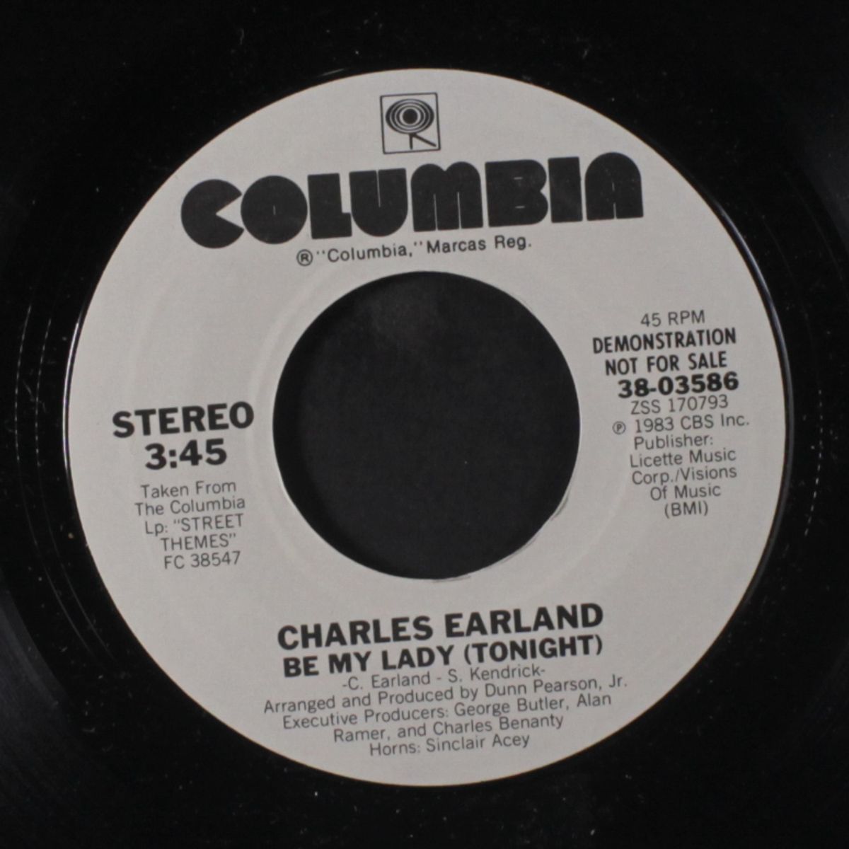be my lady (tonight) / same by CHARLES EARLAND