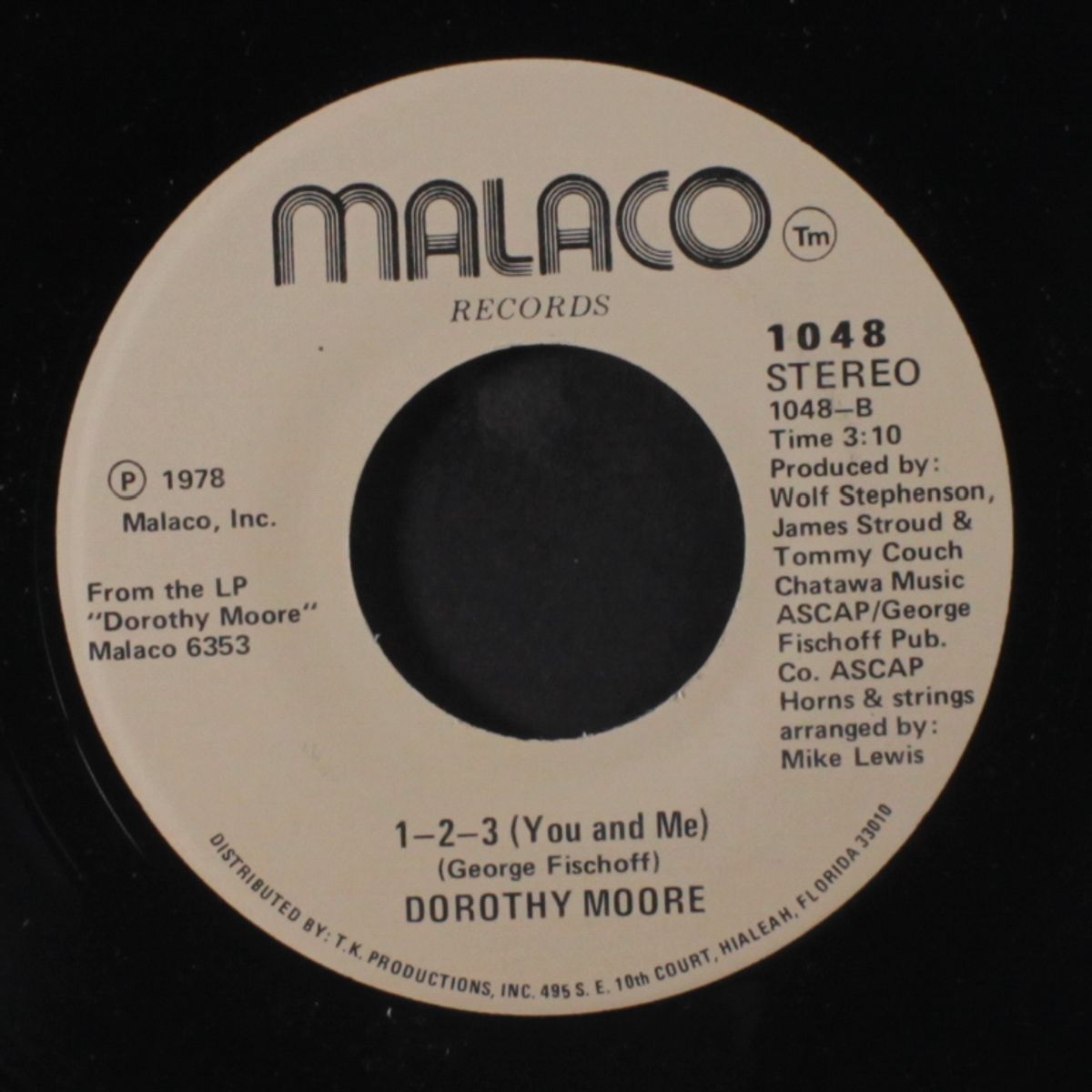let the music play / 1-2-3 by DOROTHY MOORE