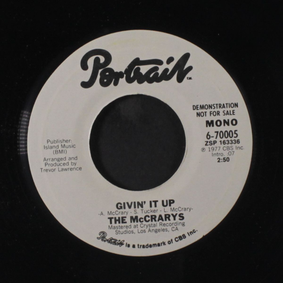 givin' it up / mono by MCCRARYS