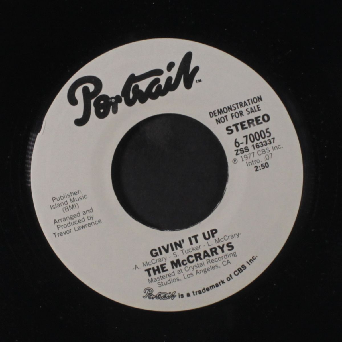 givin' it up / mono by MCCRARYS