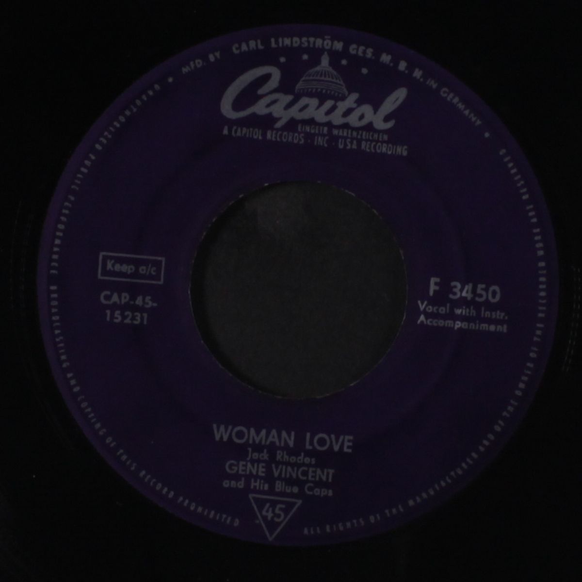 be-bop-a-lula by GENE VINCENT