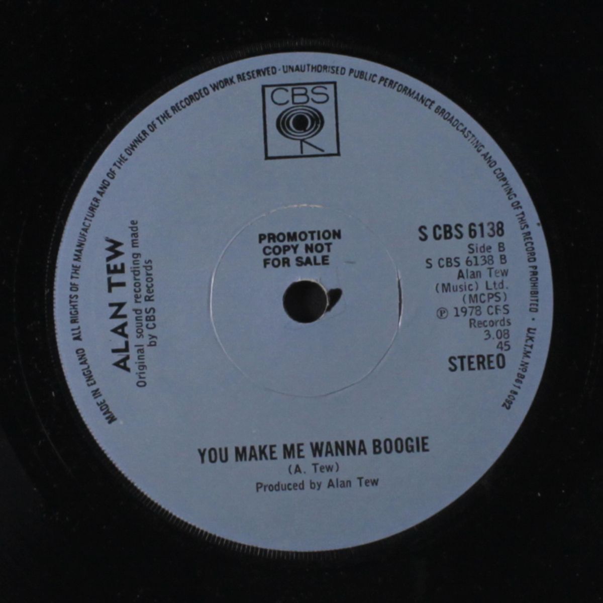 close encounters of the third kind / you make me wanna boogie by ALAN TEW