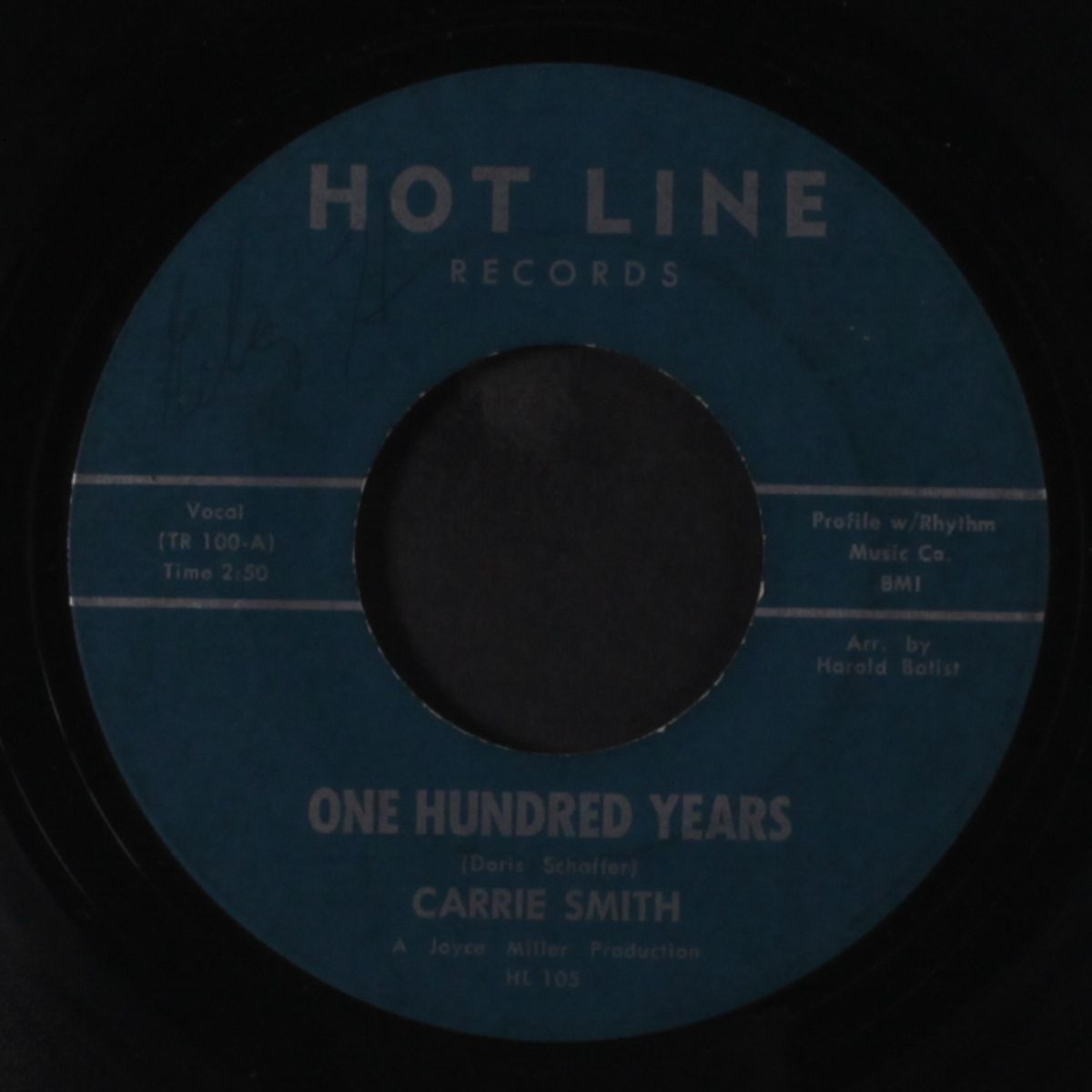 trouble / one hundred years by CARRIE SMITH