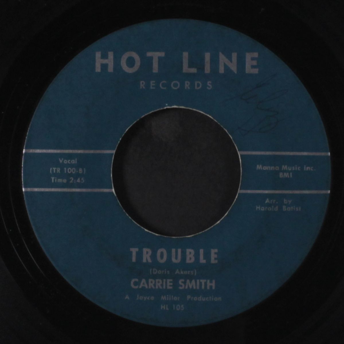 trouble / one hundred years by CARRIE SMITH