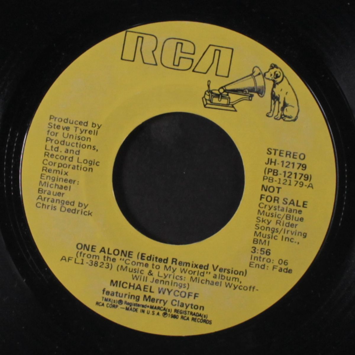 one alone (edited remix version) / mono by MICHAEL WYCOFF