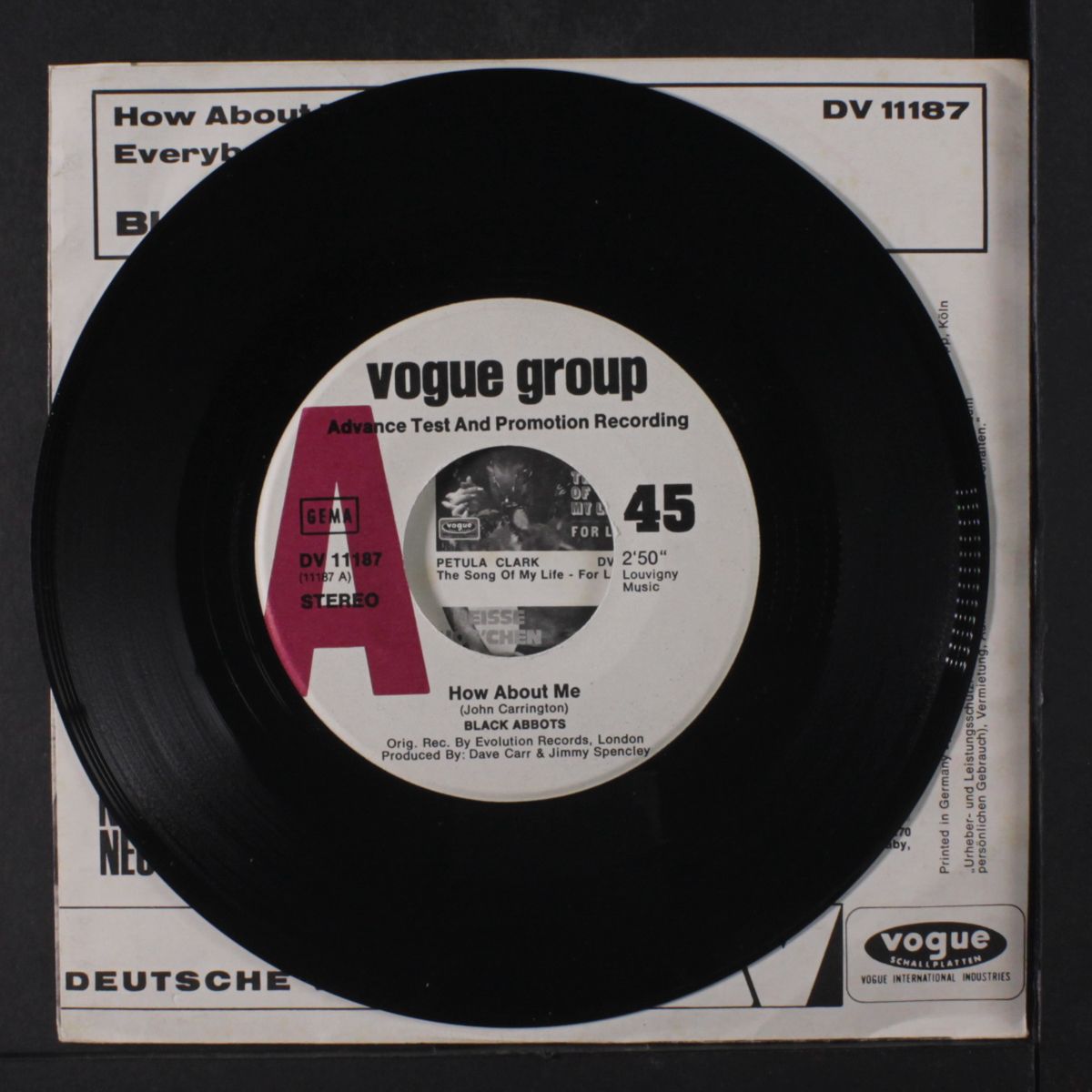 how about me / everybody needs a little sunshine by BLACK ABBOTS