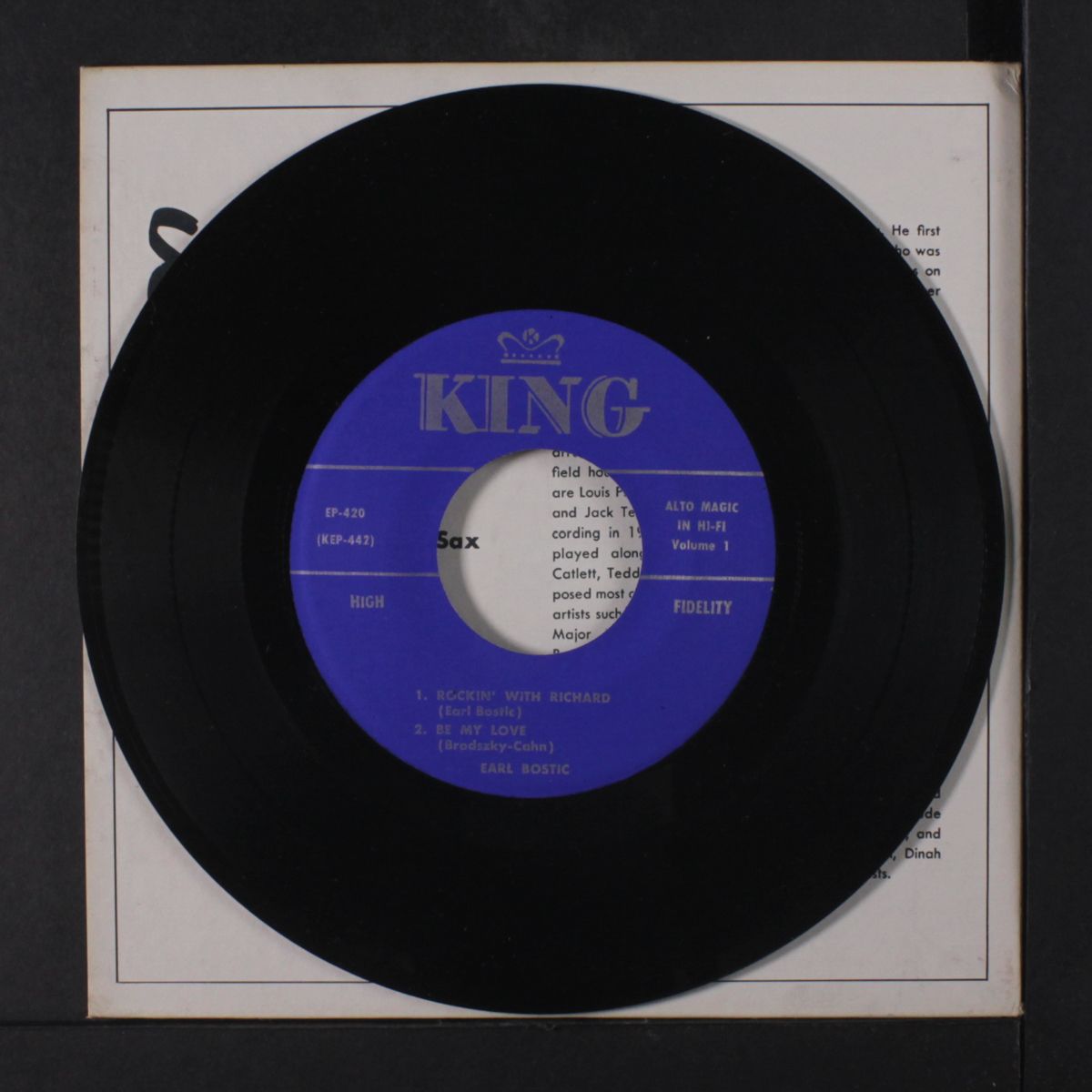 alto magic in hi-fi vol. 1 by EARL BOSTIC