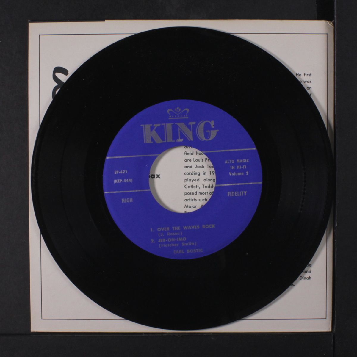 alto magic in hi-fi vol. 2 by EARL BOSTIC