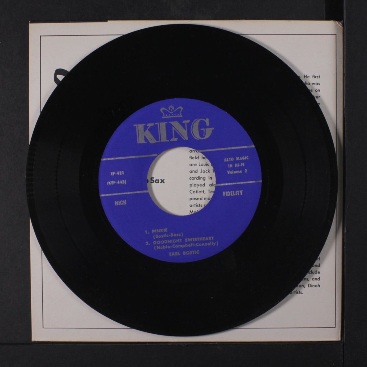 alto magic in hi-fi vol. 2 by EARL BOSTIC