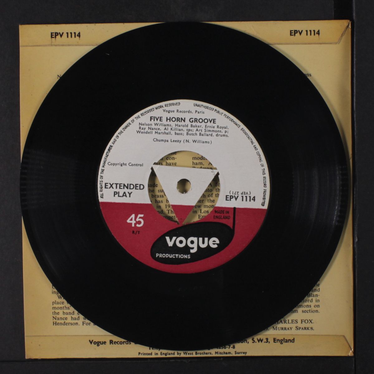 5 horn groove by DUKE ELLINGTON