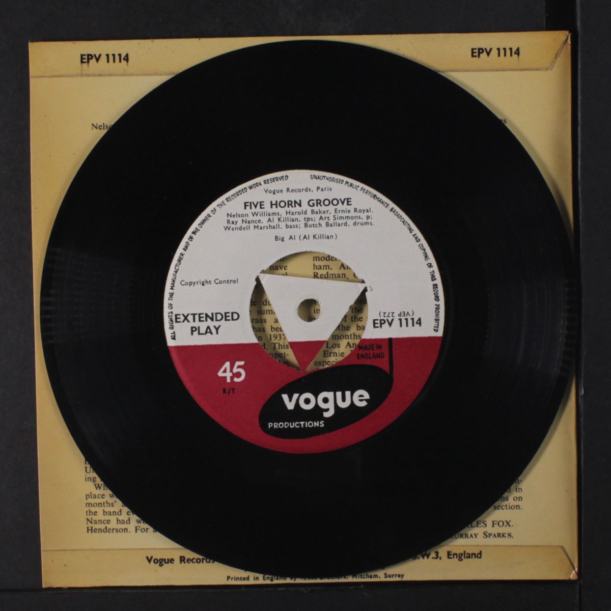 5 horn groove by DUKE ELLINGTON