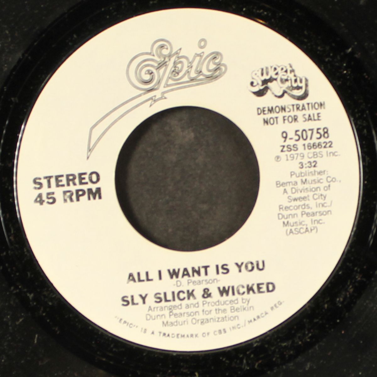 all i want is you / same by SLY, SLICK & WICKED