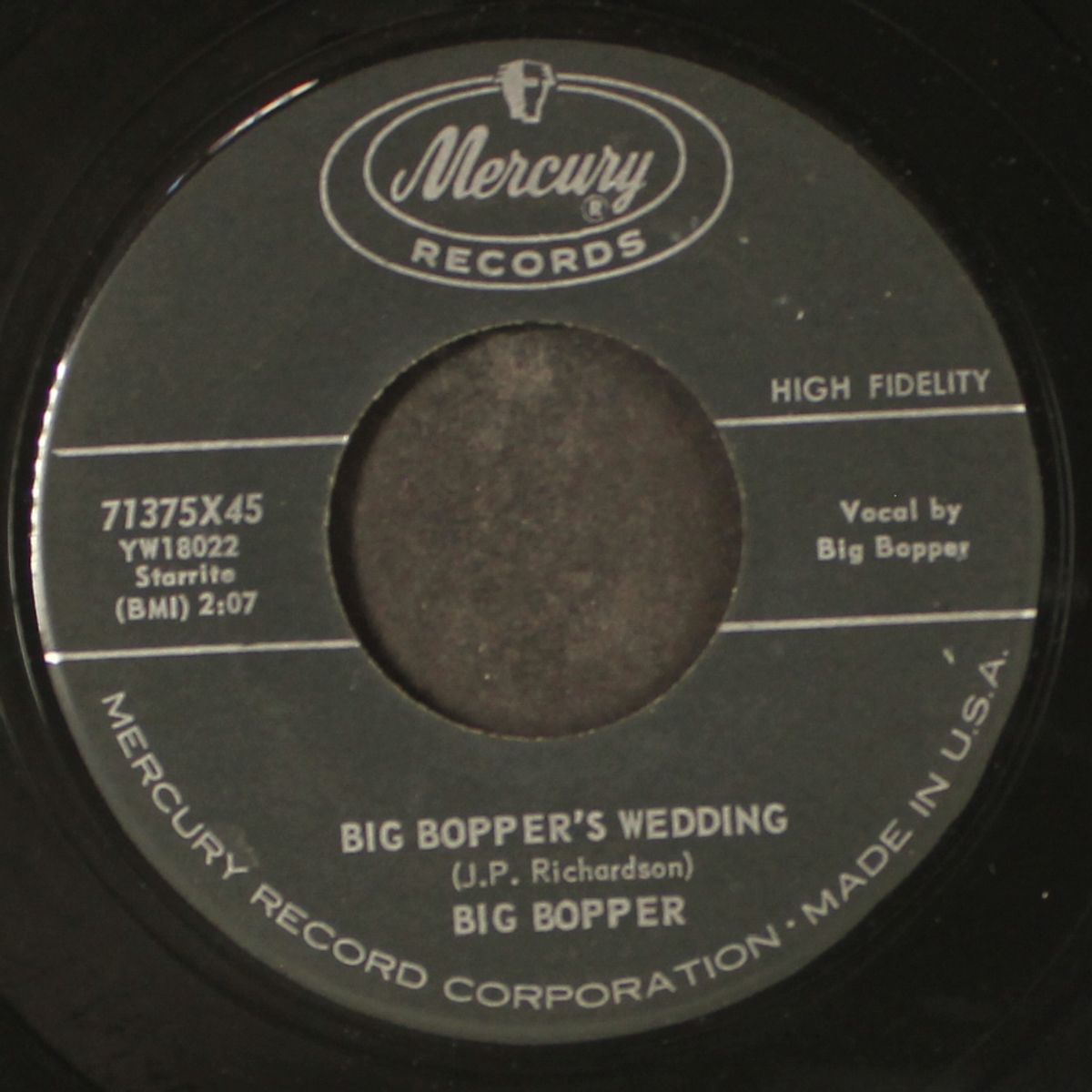 big bopper's wedding / little red riding hood by BIG BOPPER