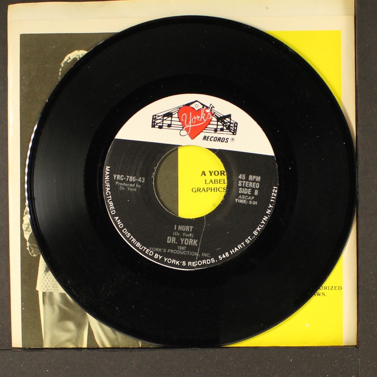 love won't let me wait / i hurt by DR. YORK