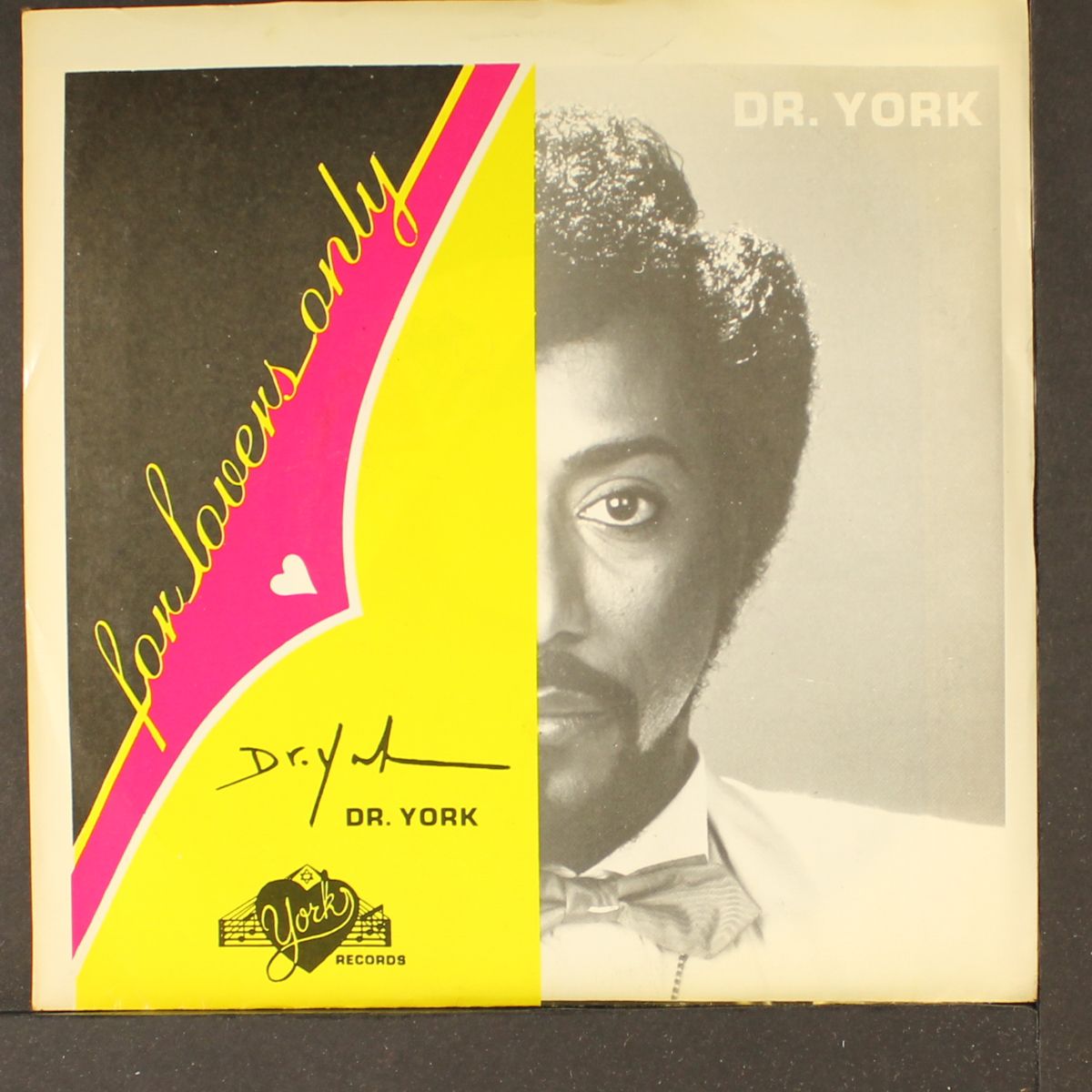 love won't let me wait / i hurt by DR. YORK