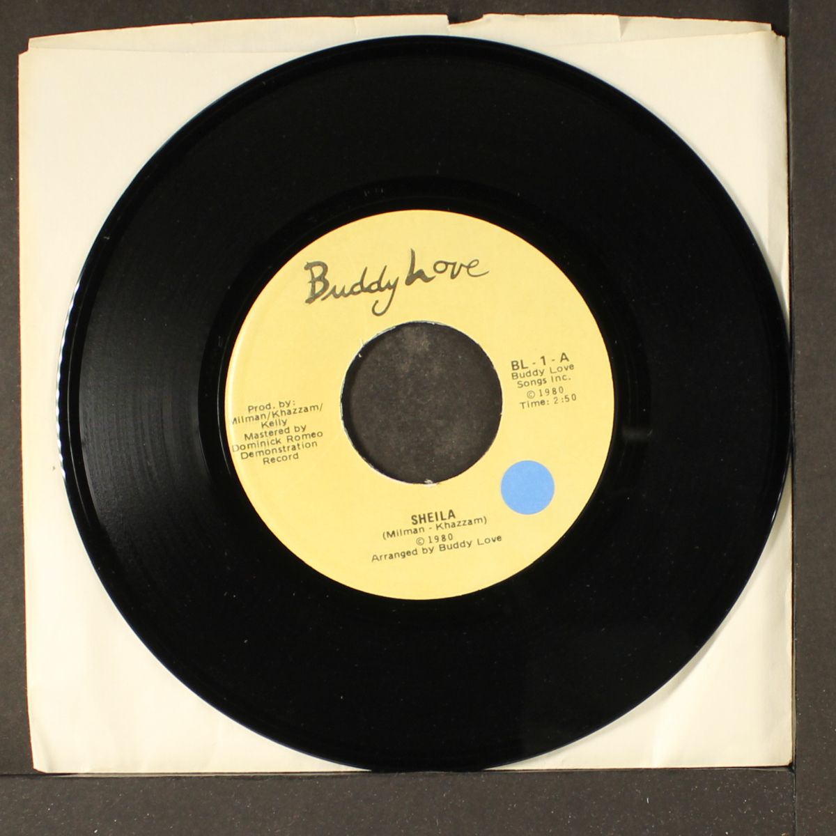 sheila / party girl by BUDDY LOVE