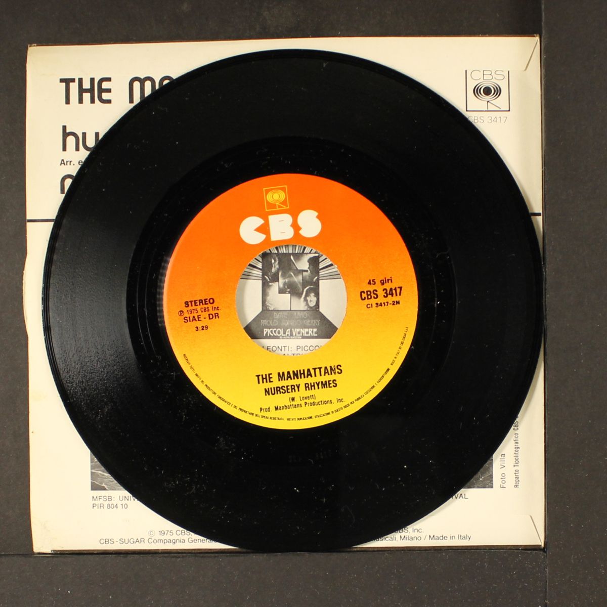 hurt / nursery rhymes by MANHATTANS
