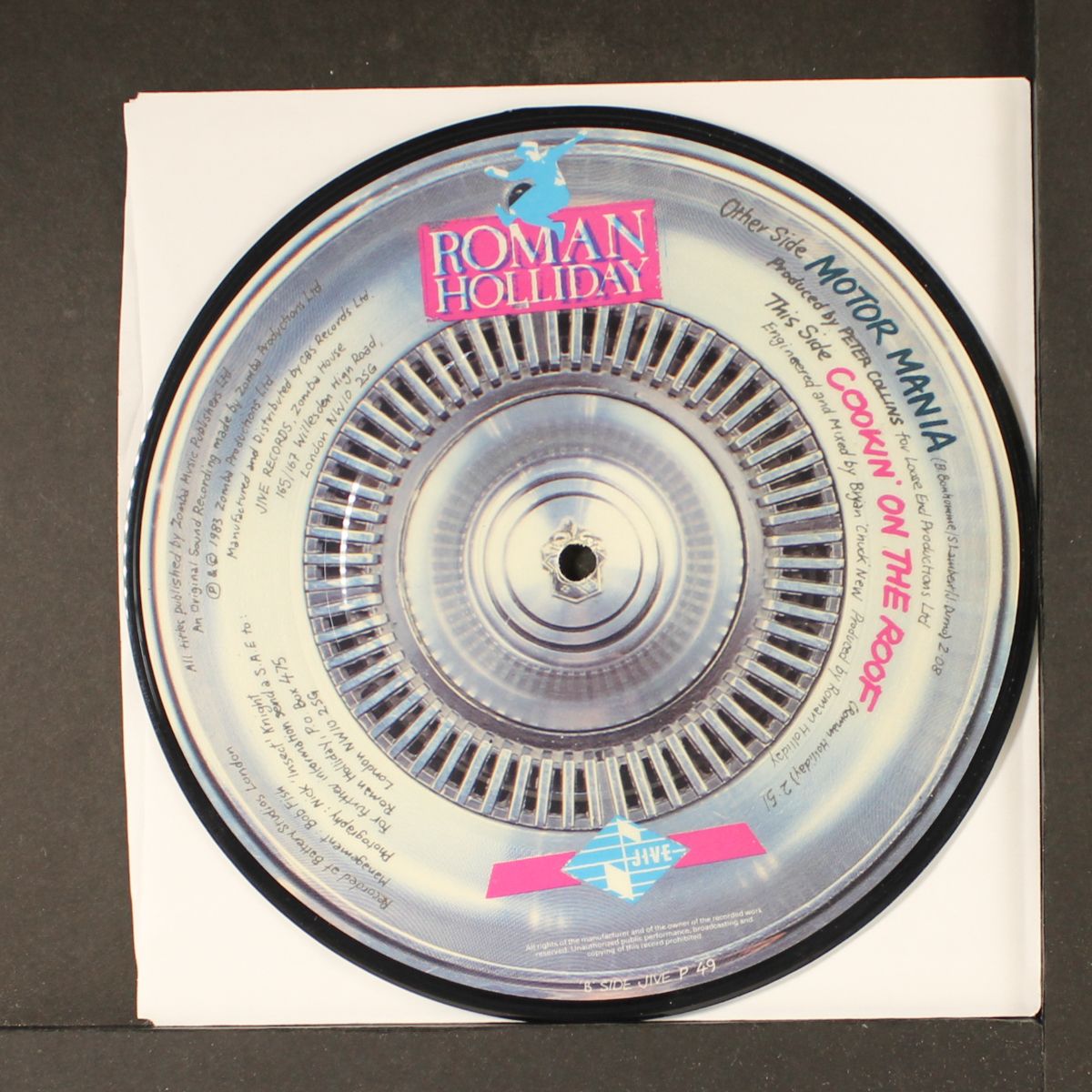 motor mania / cookin' on the roof by ROMAN HOLLIDAY