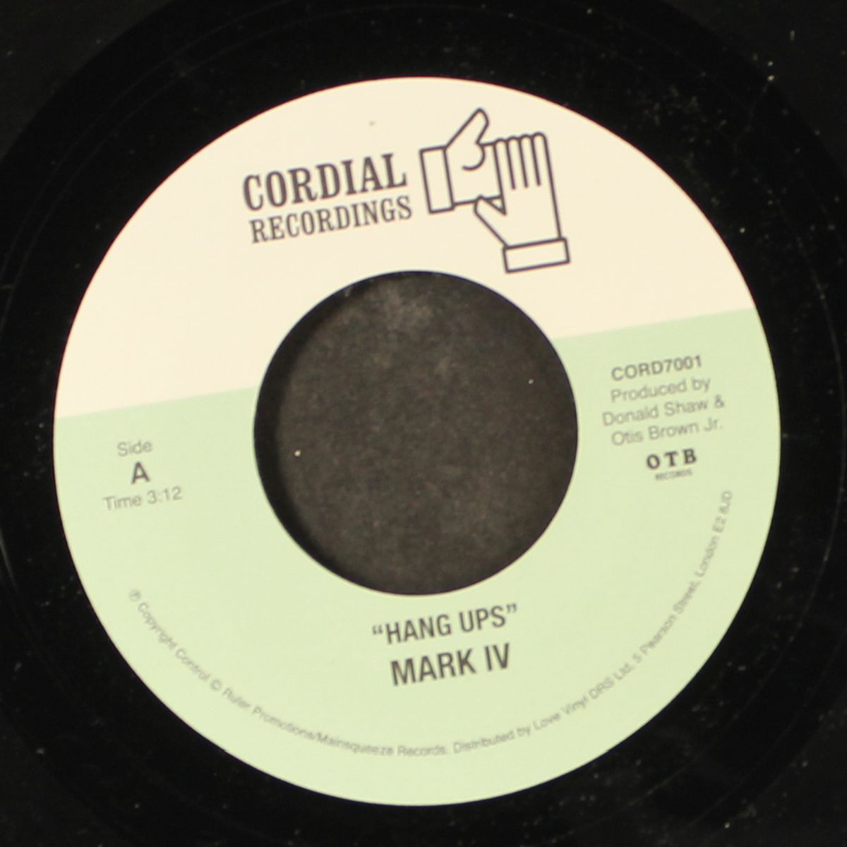 hang ups / give me just a little by MARK IV