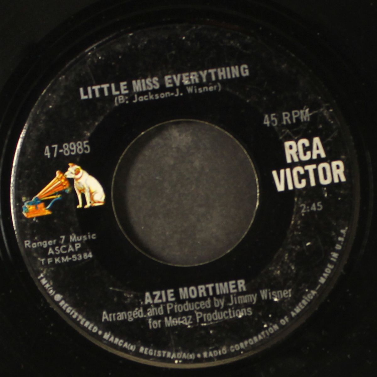 little miss everything / the best years by AZIE MORTIMER