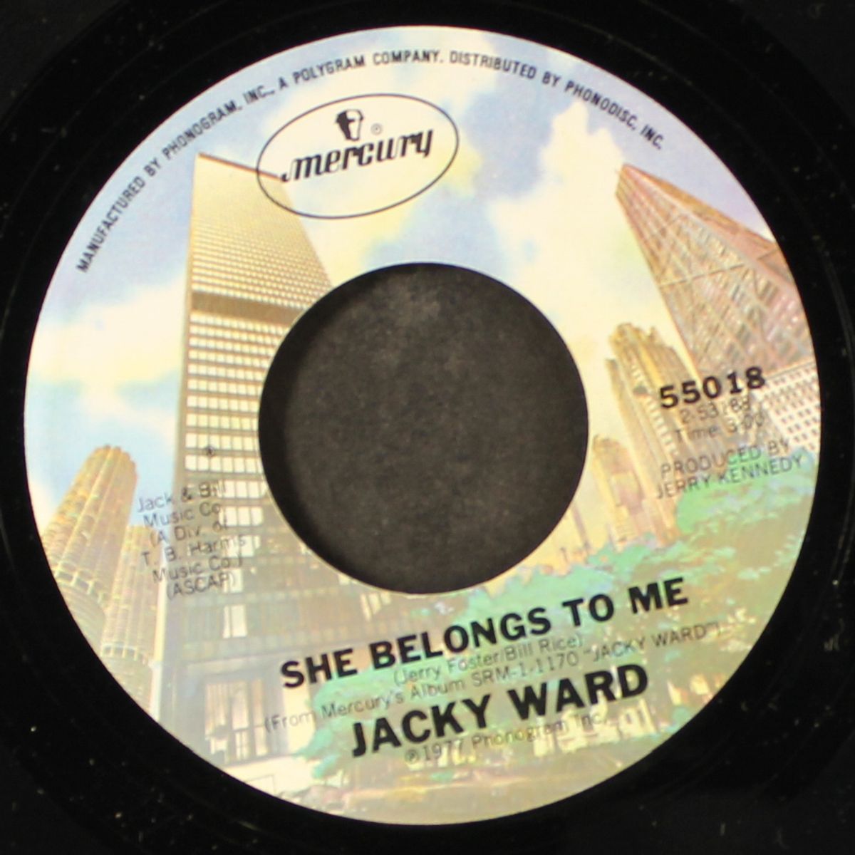 she belongs to me / a lover's question by JACKY WARD
