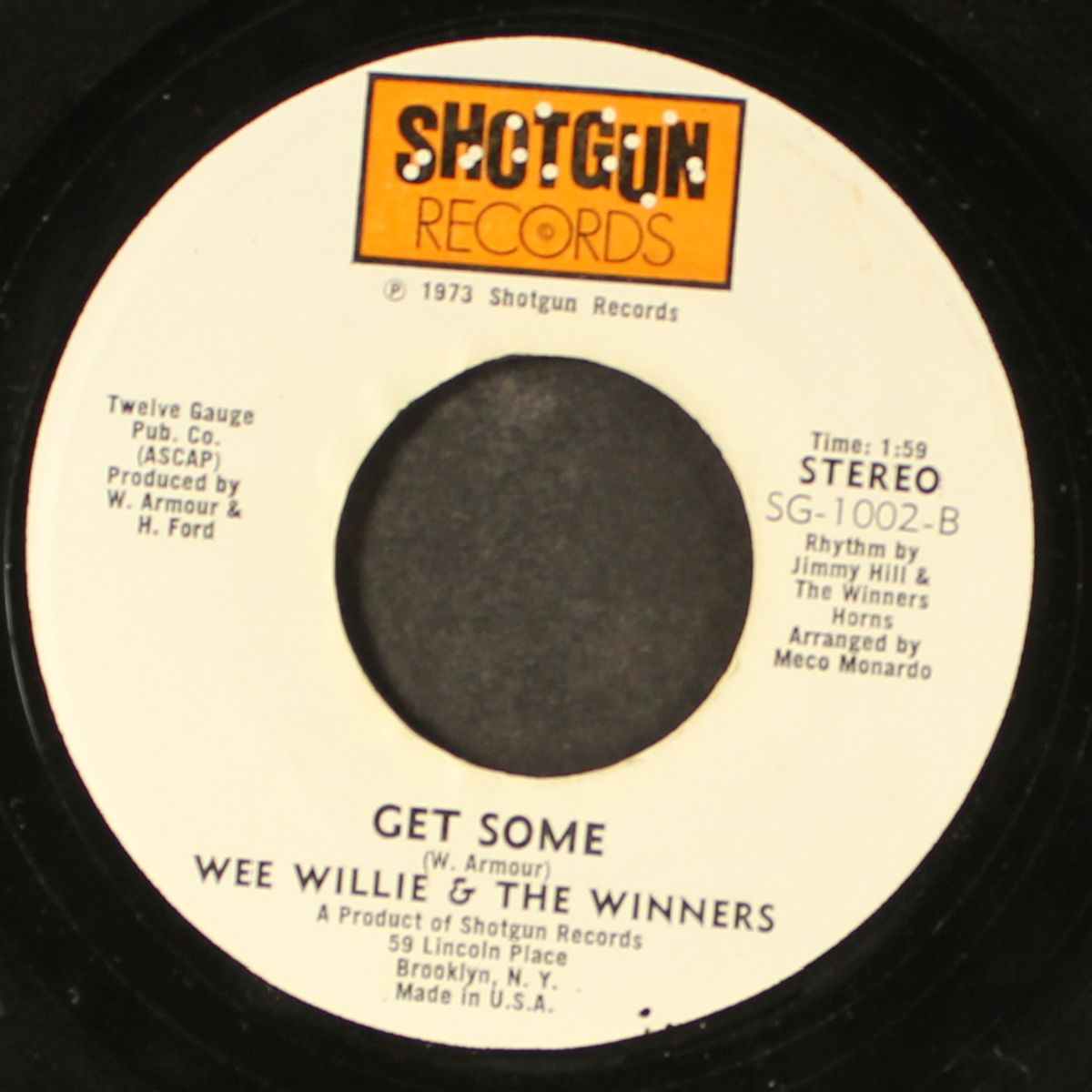 get some / a plan for the man by WEE WILLIE & WINNERS
