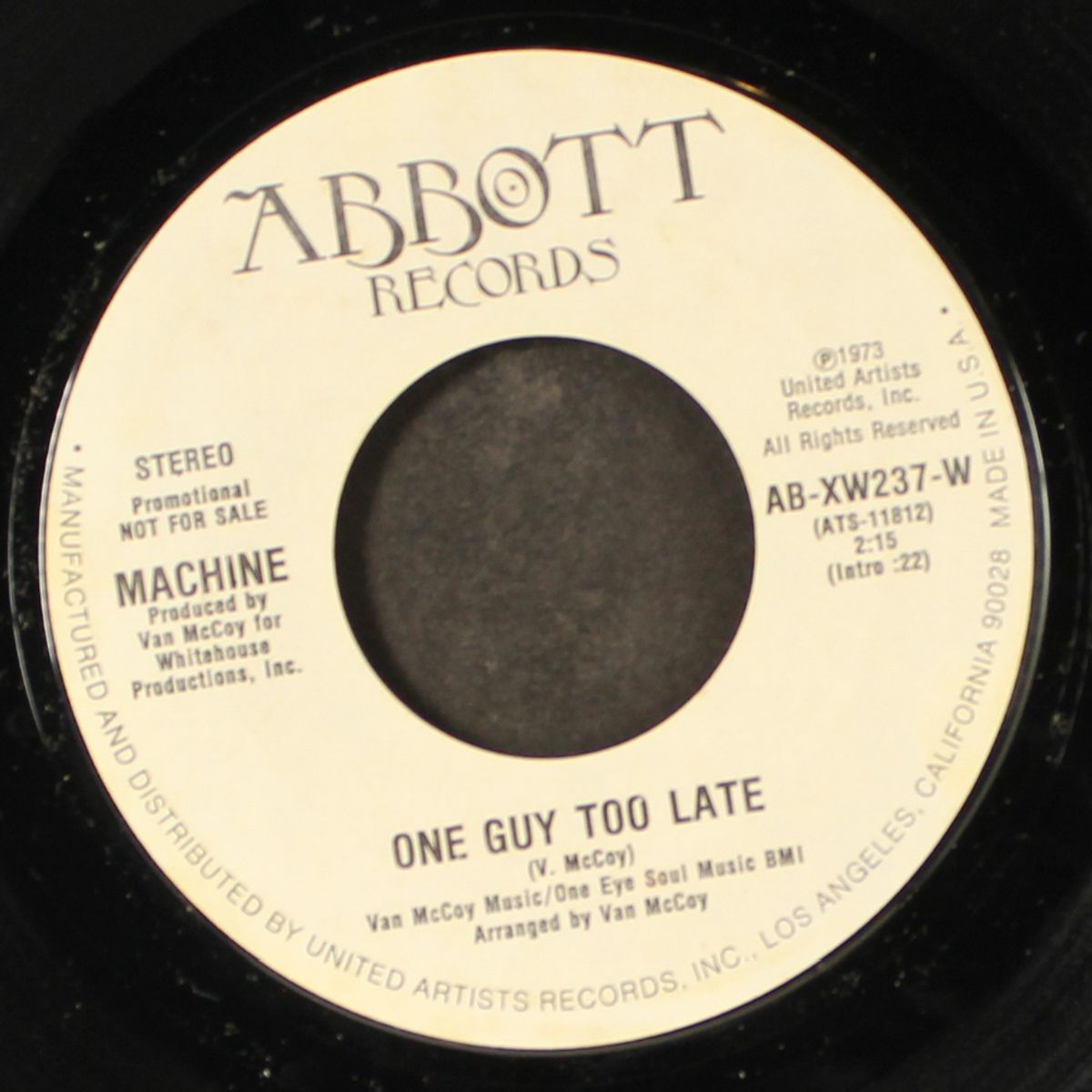 one guy too late / mono by MACHINE
