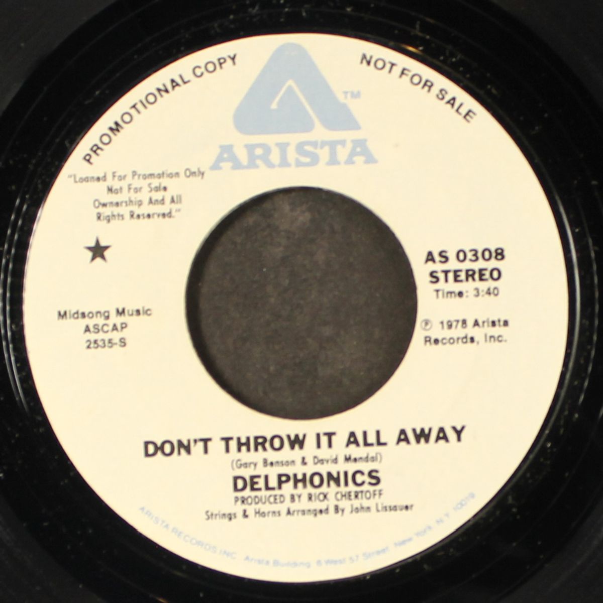 don't throw it all away / mono by DELPHONICS