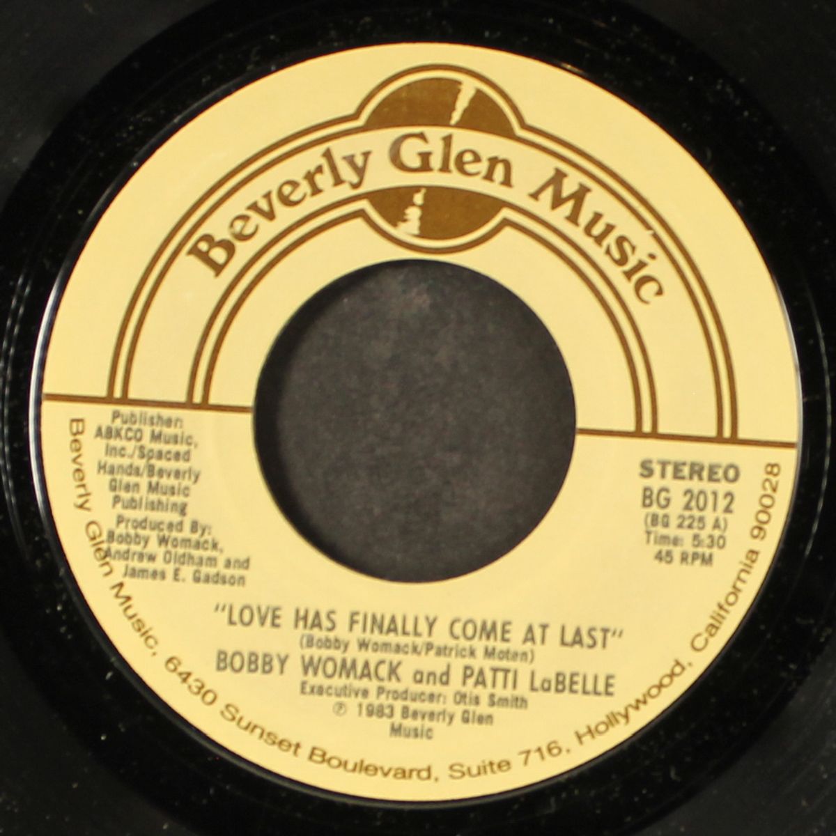 love has finally come at last / american dream by BOBBY WOMACK & PATTI LABELLE