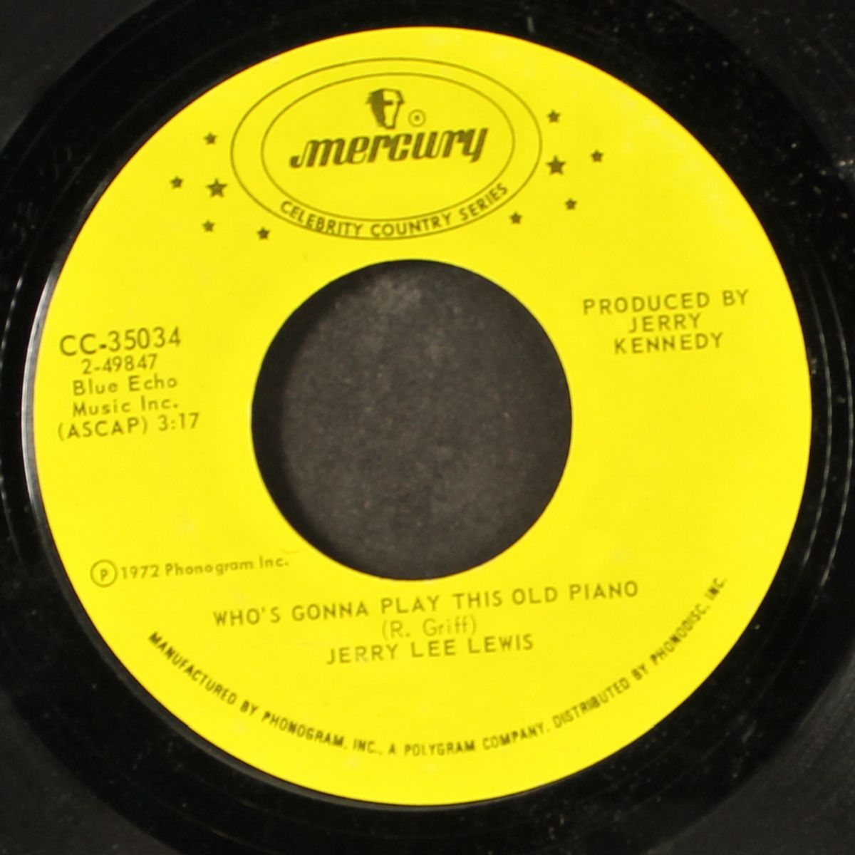 chantilly lace / who's gonna play this old piano by JERRY LEE LEWIS