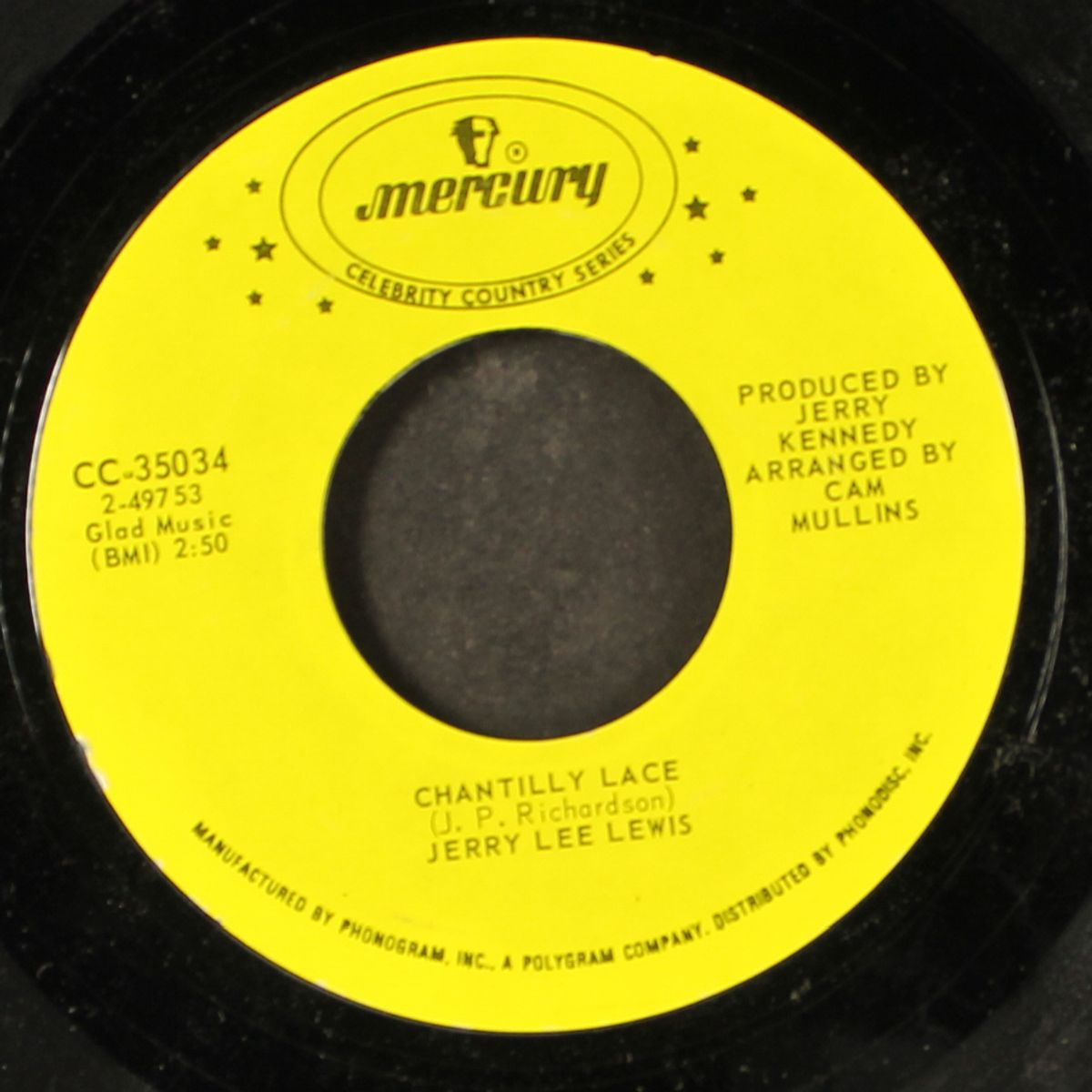 chantilly lace / who's gonna play this old piano by JERRY LEE LEWIS