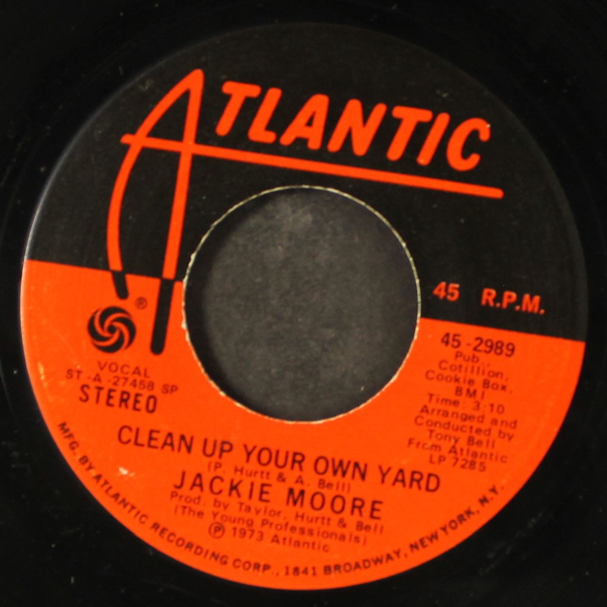 clean up your own backyard by JACKIE MOORE